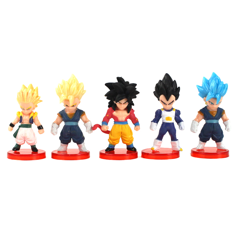 Bộ 16 Mô Hình Nhân Vật Trong Truyện Dragon Ball - Có Giá Đỡ ( Mẫu 2 )