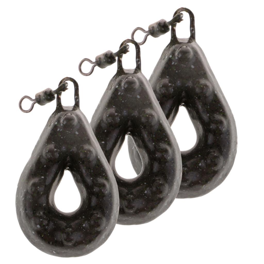 Drop Shot Weights Lead Sinker Pike Perch Catfish Fishing 40g 50g 60g