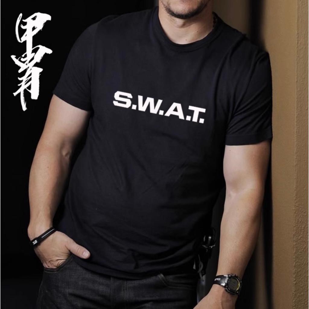Áo thun chiến thuật S.W.A.T - đen