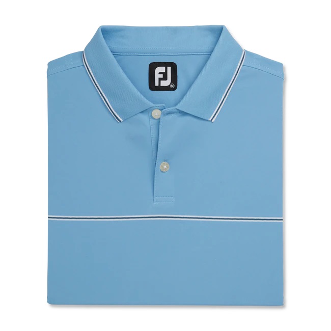 Áo Polo Golf Nam Footjoy FJ Small Details Stretch Pique, Knit Collar - 87054