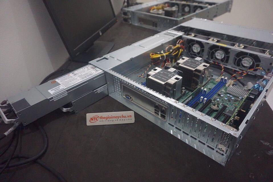 Chassic Supermicro CSE-825TQC-R740LPB - Hàng chính hãng