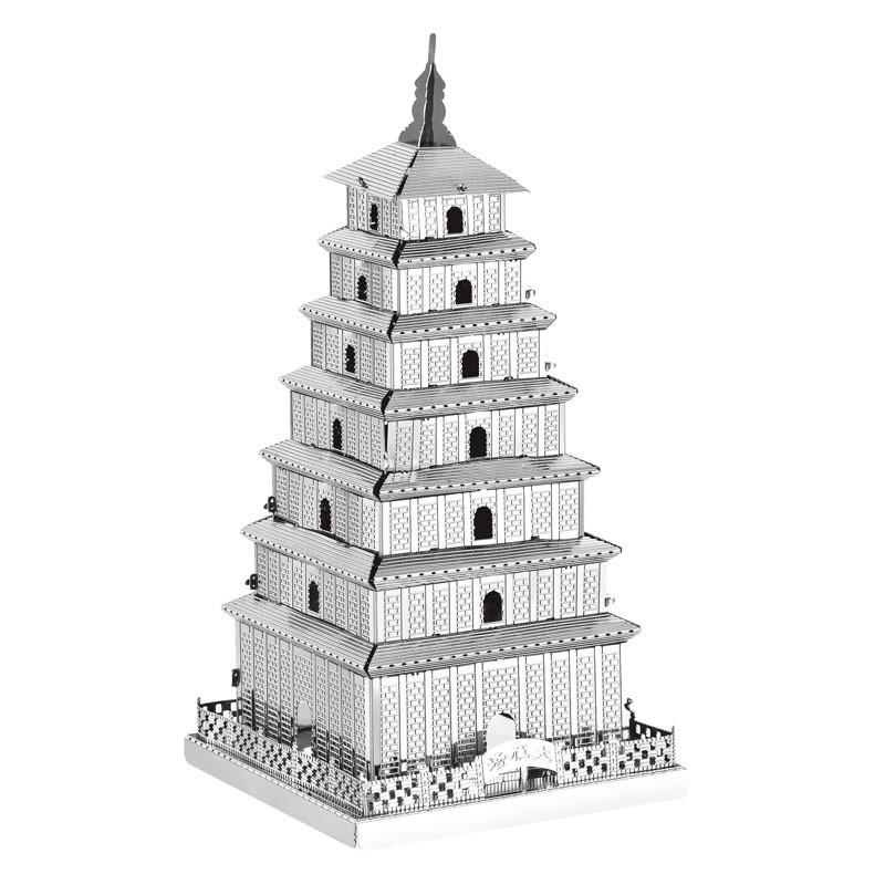 Mô Hình Lắp Ráp 3d Tháp Đại Nhạn Tây An