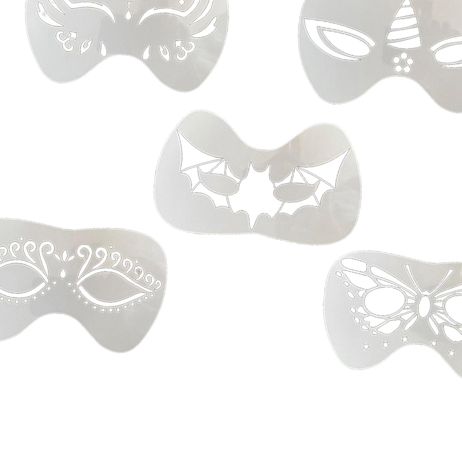 Face Paint Stencils Set for Children Adult DIY Party Supplies Painting