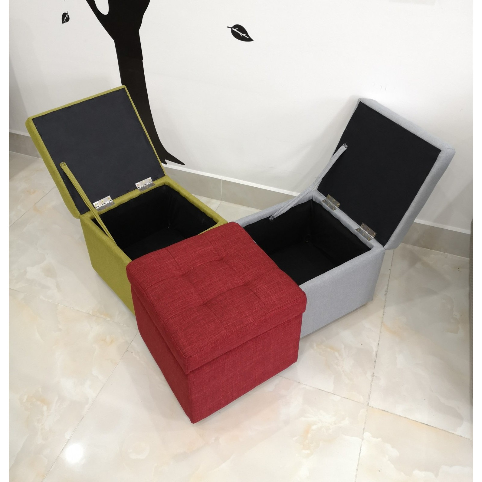 Ghế đôn sofa có hộp BNS2021