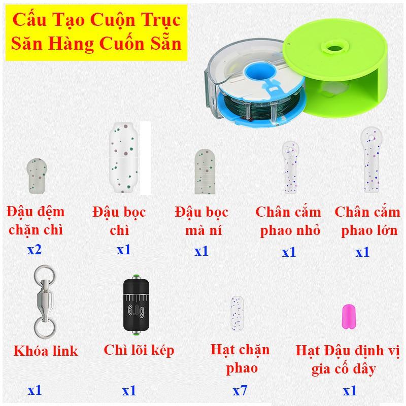 Dây trục câu đài săn hàng cuốn sẵn cao cấp chống nổ, tàng hình dưới nước DC-3