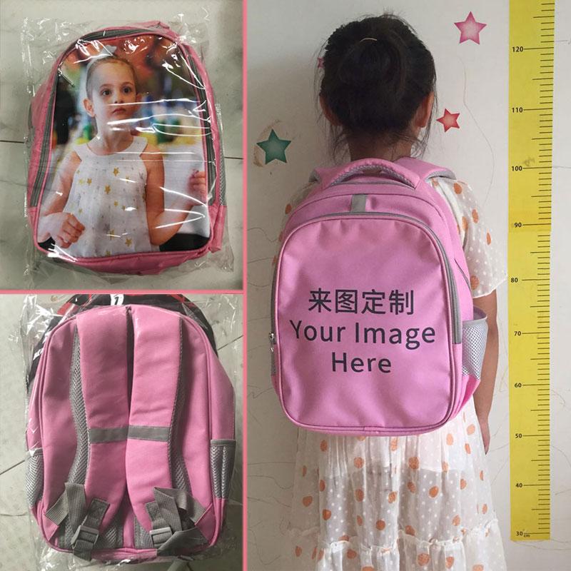 Anime Kỳ Lân Ba Lô Cô Gái Hoạt Hình Trẻ Em Mẫu Giáo Túi Cầu Vồng Trẻ Em Học Túi Sinh Đựng Đáng Học Ba Lô Quà Tặng