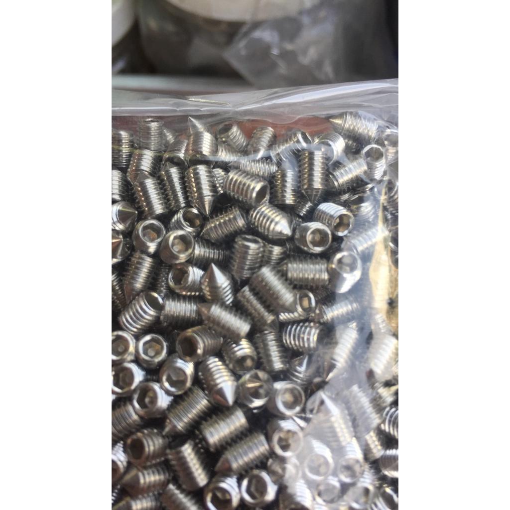 Vít trí inox M3,vít trí lục giác inox,combo 500 chiếc