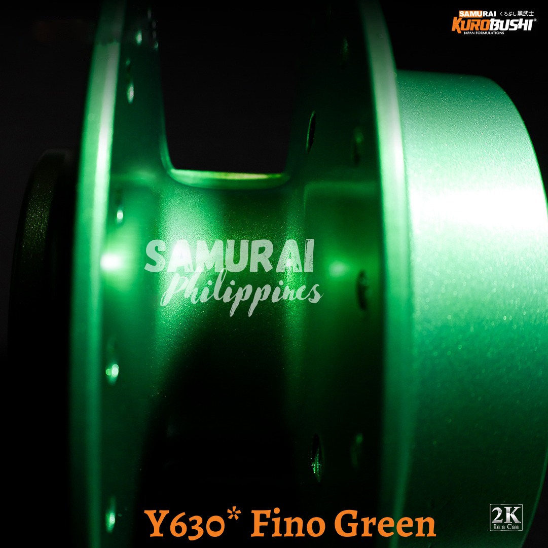 COMBO Sơn Samurai màu xanh lá FINO Y630 gồm 5 chai đủ quy trình