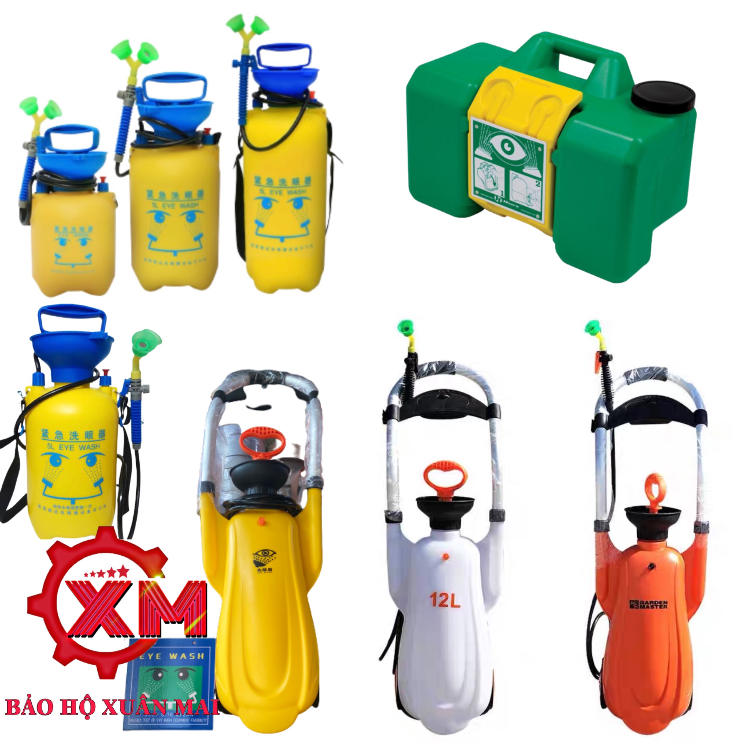 Bồn rửa mắt khẩn cấp treo tường