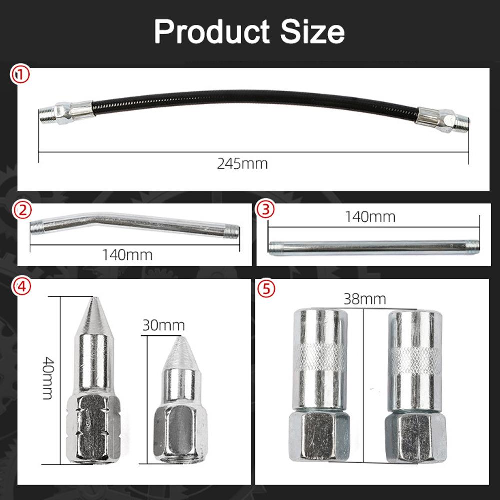 400CC Manual High-Pressure Greasing Lube Tool for Auto Repairing and Machine Repairing GripHanded Grease Lubrication Machine Vehicle Maintenance Hand Tool Set