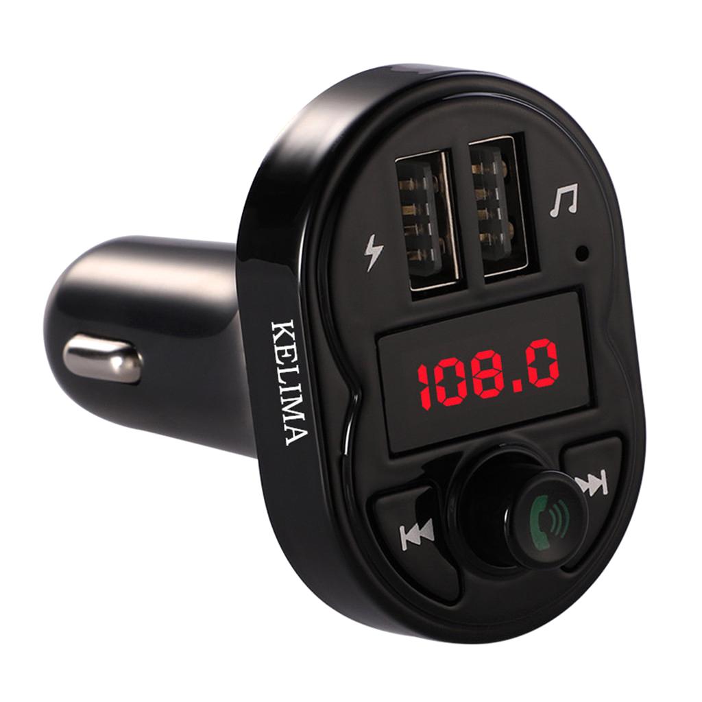 USB Car Charger Adapter Black