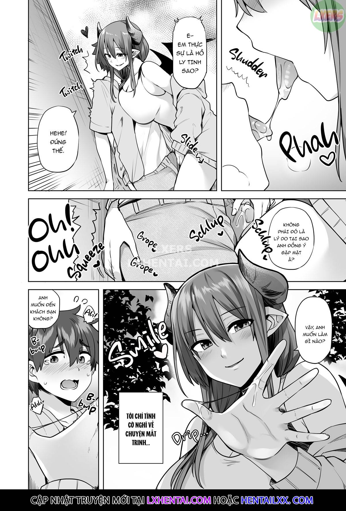 những quý cô succubus đang trên đường làm nhiệm vụ tạo ra sữa chapter 1 8