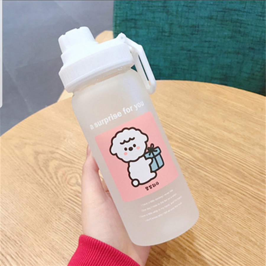Cốc giữ nhiệt Cừu siuu xinh xắn nắp trắng