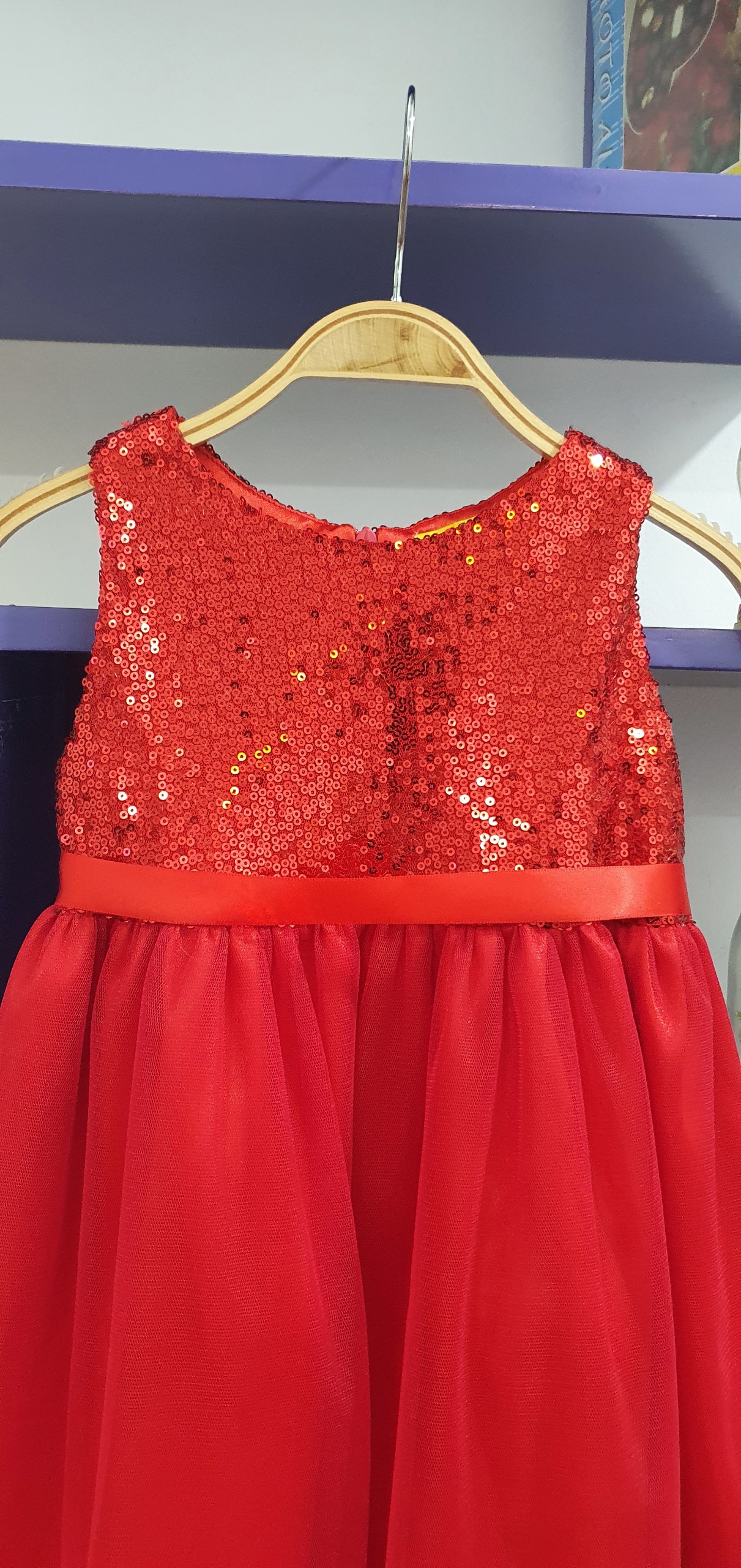 Đầm DH kim sa nhí 2-7