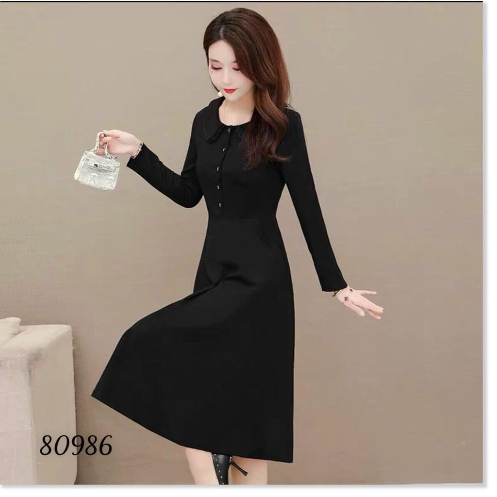 ĐẦM XÒE DỰ TIỆC CÓ NÚT CÚC CỰC XINH TÔN DÁNG THANH LỊCH CHO CHỊ EM