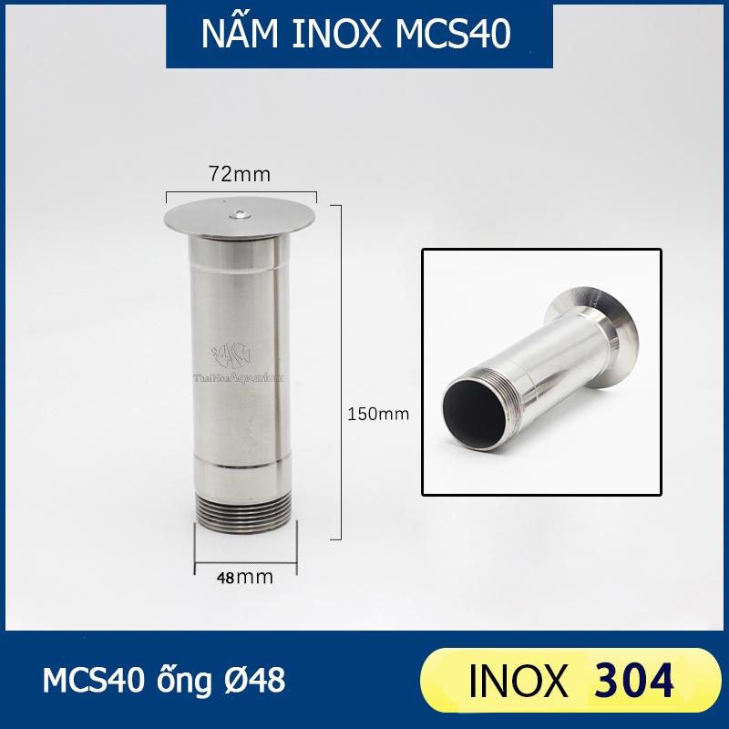 Đầu Phun Inox cho Đài Phun Nước