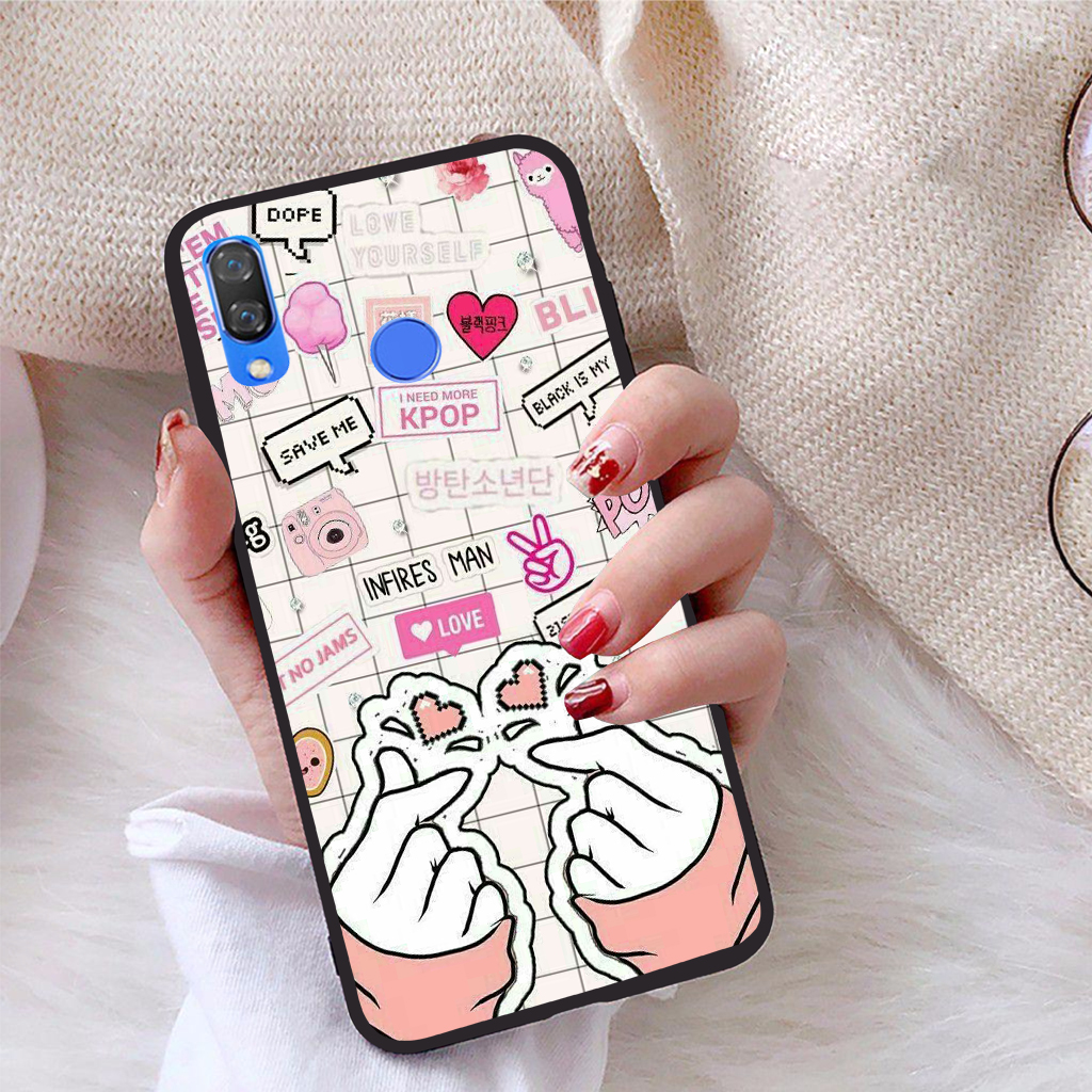 Ốp lưng dành cho Huawei Nova 3E viền dẻo TPU Bộ Sưu Tập Phong Cách Tự Do - Hàng chính hãng