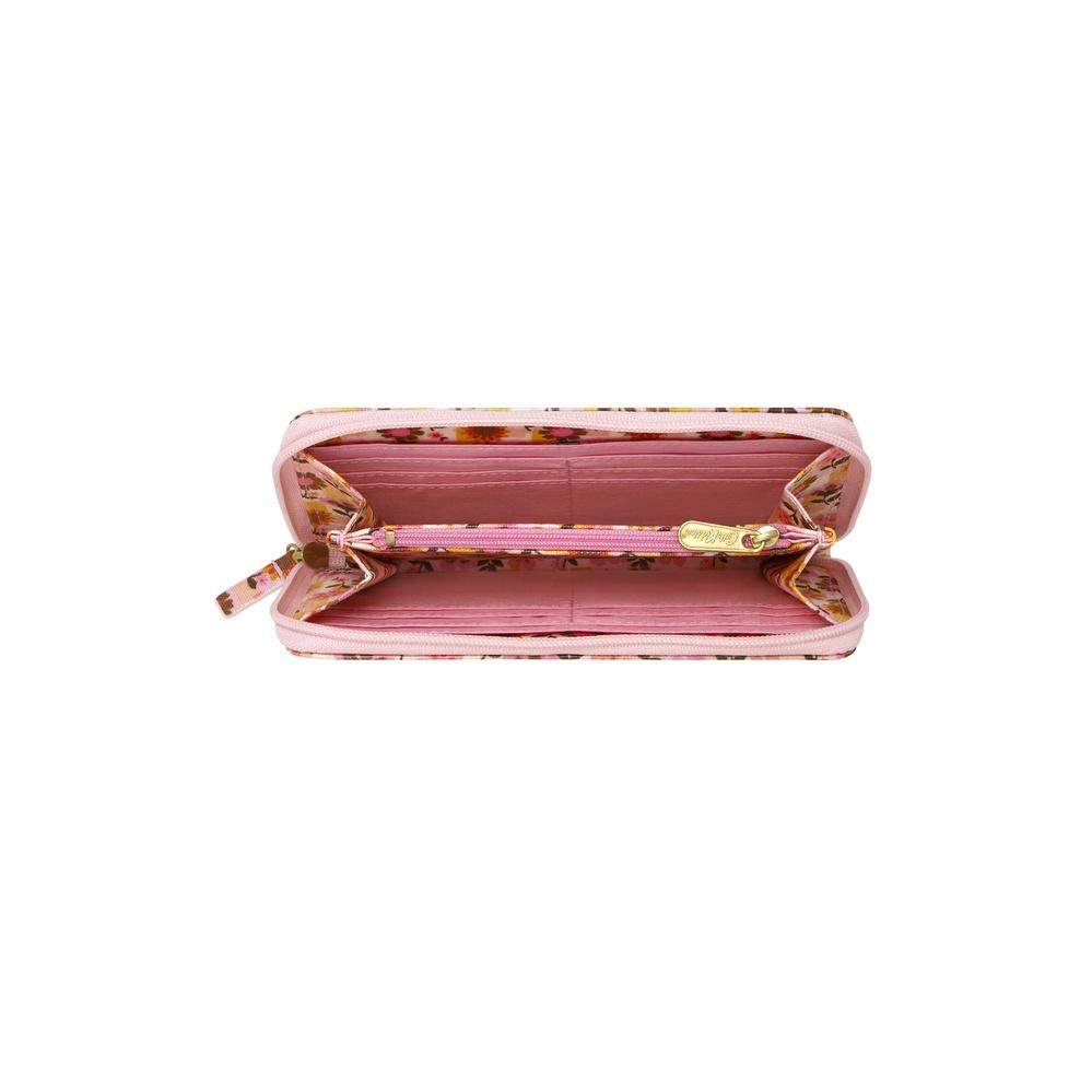 Cath Kidston - Ví nữ dài/Continental Zip Wallet - Retro Ditsy - Pink/Yellow -1049244