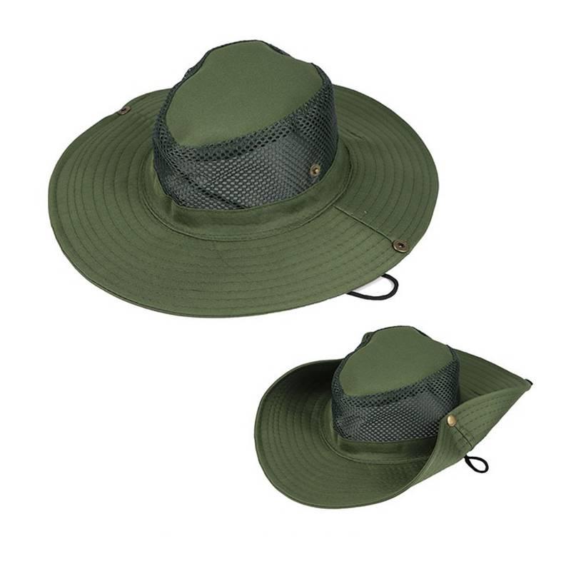Summer Breathable Mesh Fishing Caps Unisex Outdoor UV Protection Sun Cap Hiking Camping Travel Fishing Hat