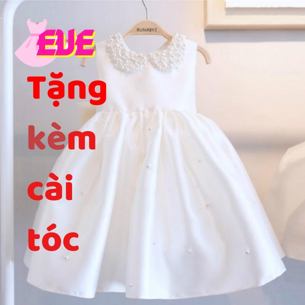 Váy bé gái mùa hè cao cấp siêu xinh dễ thương, váy công chúa cho bé EVE cho bé gái từ 0-12 tuổi