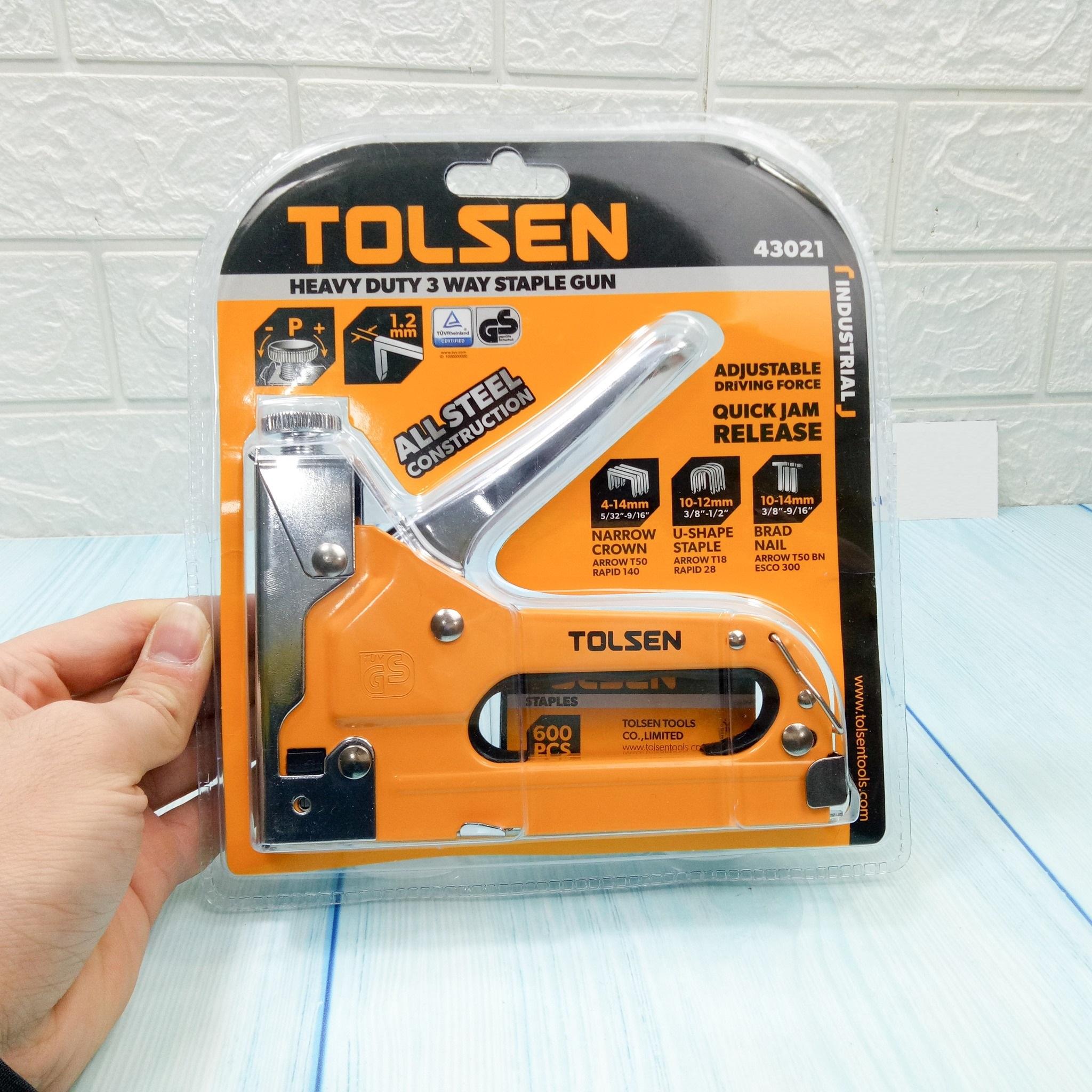 BẤM KIM 4-14mm, 4-8mm TOLSEN 43021, 43022 - HÀNG CHÍNH HÃNG