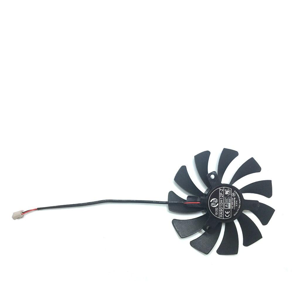 Quạt Tản Nhiệt 85mm T129215Sh Ha9010H12F-Z 2pin Cho Gtx 1050 Gtx 1050 Ti Mini