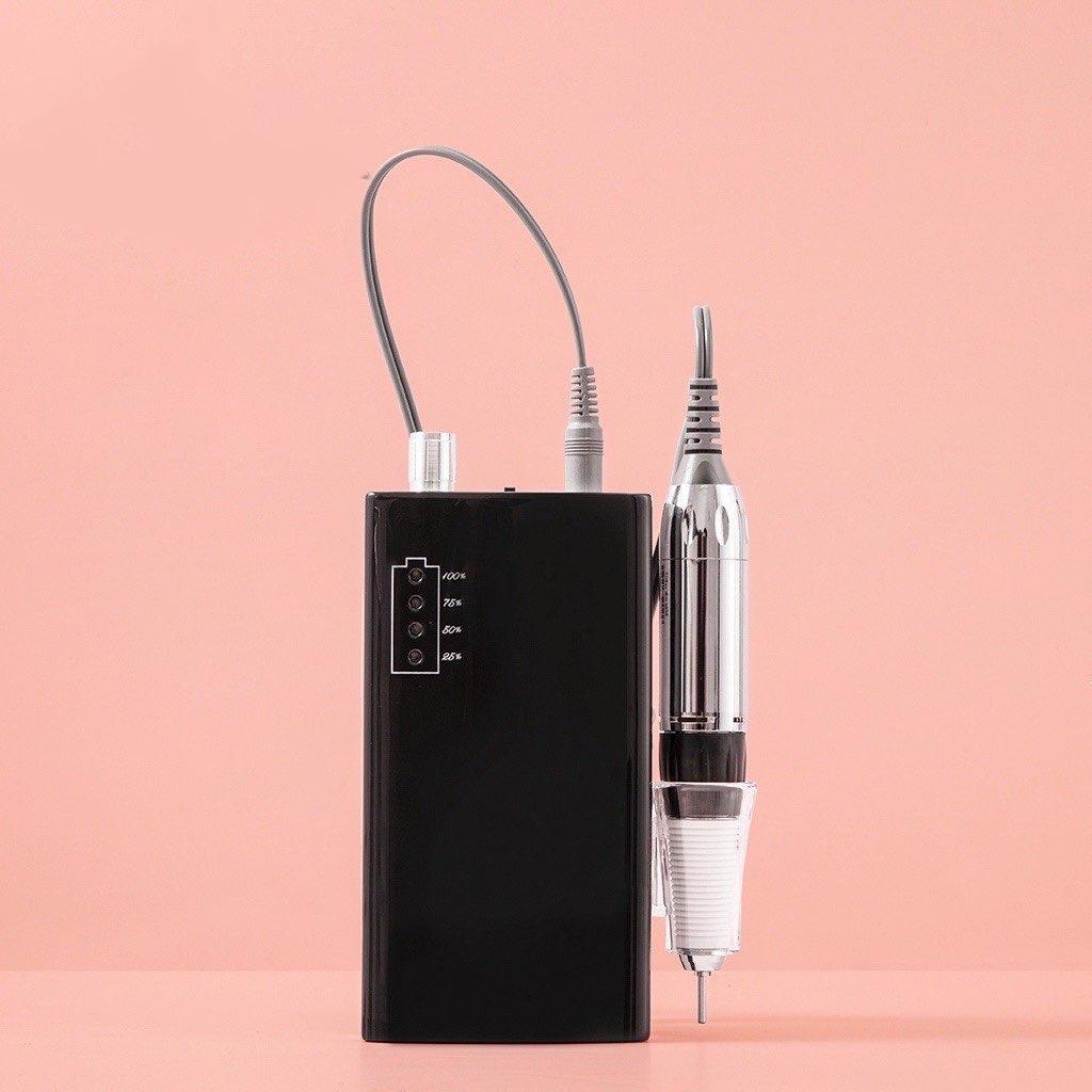 Máy Mài Móng Tích Điện US805, 30,000 Vòng/Phút, Làm Nail Chuyên Nghiệp, Pin 6 Giờ, Bảo Hành 6 Tháng, Chạy Êm Tay