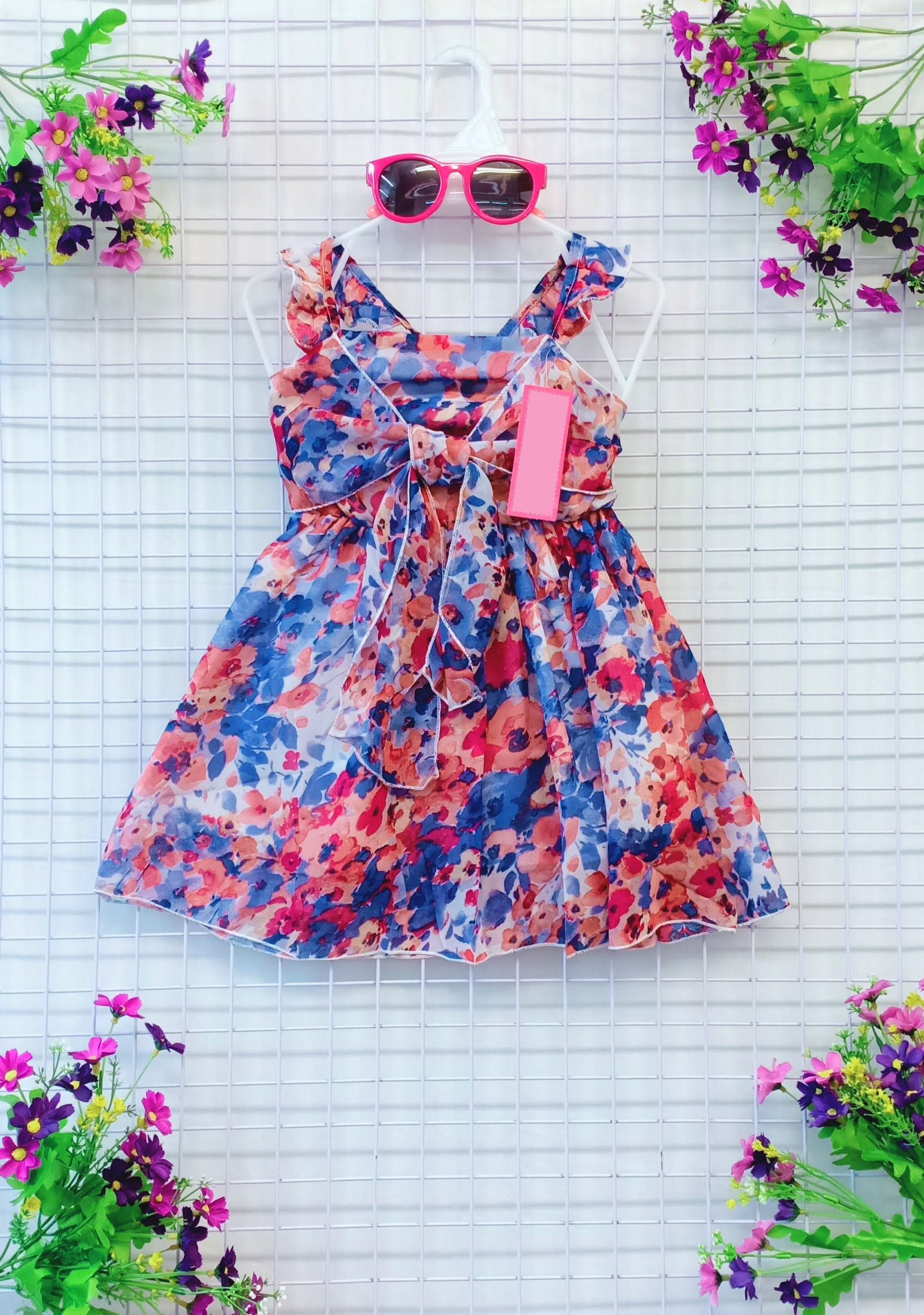 Set 2 Đầm voan cánh tiên cao cấp