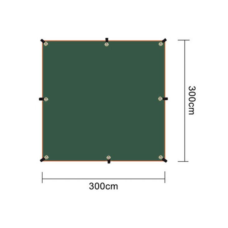 Dù Che Nắng Ngoài Trời Du Lịch Dã Ngoại Oxford 400D 3x3m - Camp