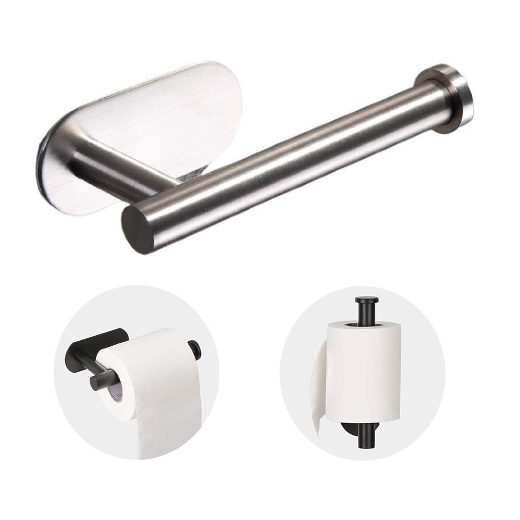 Giá - Móc Inox Treo Cuộn Giấy Vệ Sinh Trong Toilet Cao Cấp, Dán Tường Siêu Chắc, Không Khoan Tường. TakyHome 4075