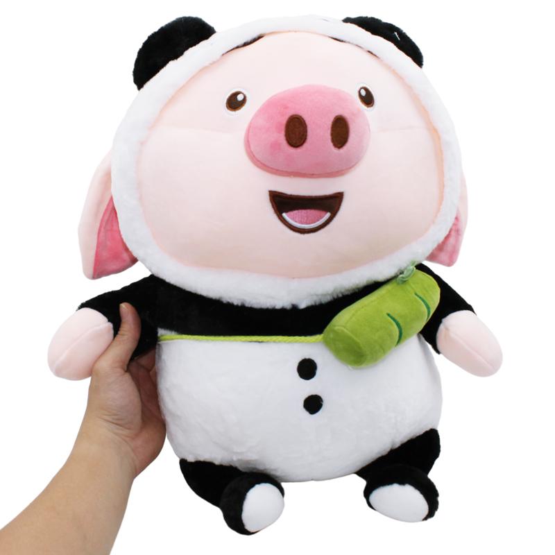 Thú Bông Heo Mặc Áo Gấu Trúc 55 cm - ZooZoo 55440