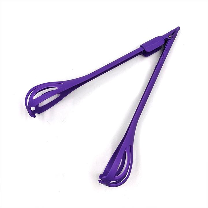 Kẹp Nhựa Gắp Thức Ăn Kiêm Dụng Cụ Đánh Trứng