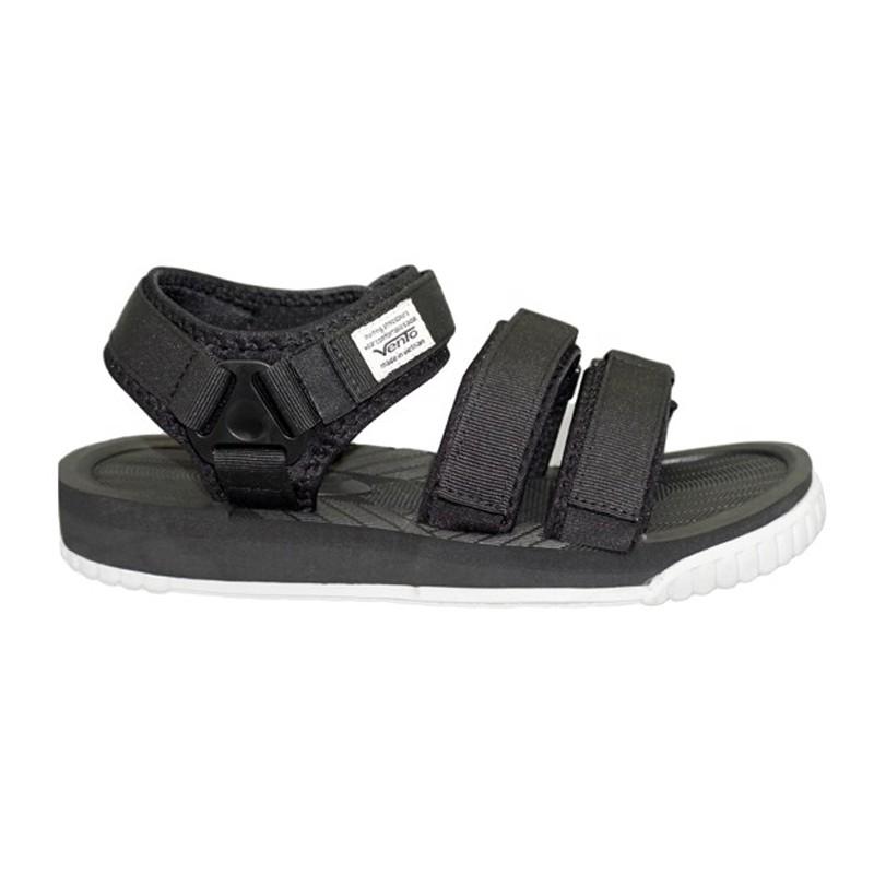 Giày Sandal Vento Unisex 3 Quai SD9801 Đen