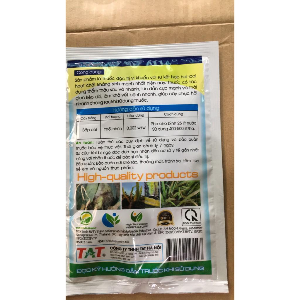 Sản phẩm chuyên diệt nấm bệnh cây trồng OXYCIN 100wp chống thối nhũn gói 25gr