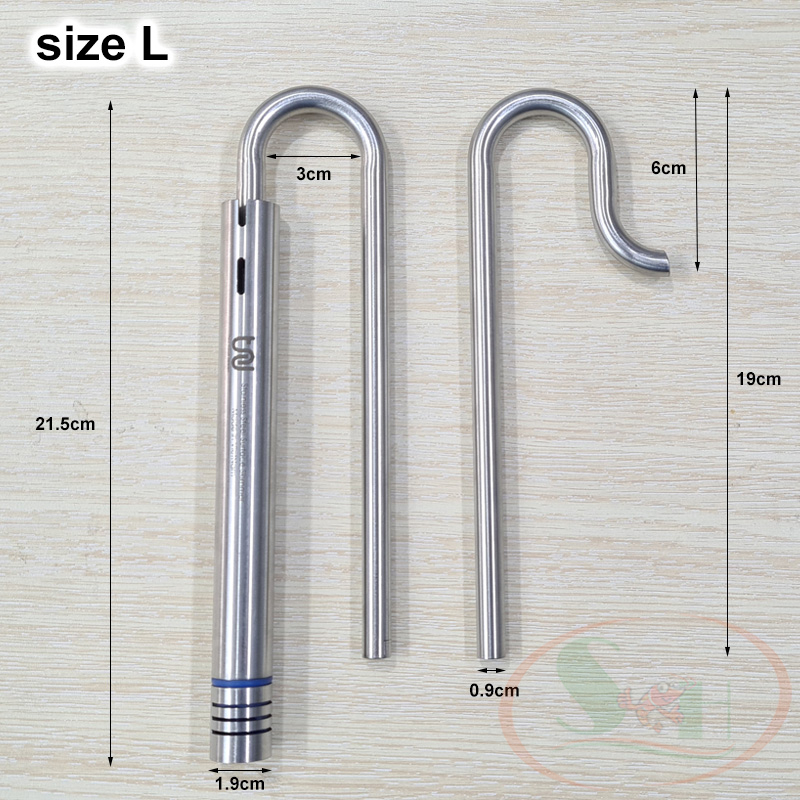 In out inox TRU mini Skimmer nano shallow hút váng bể thủy sinh cá tép