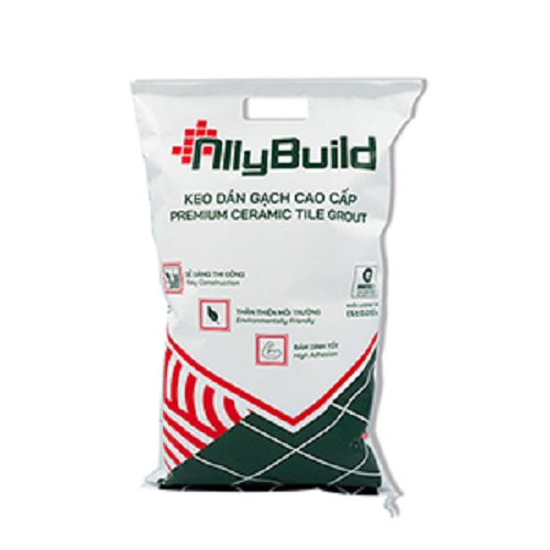 KEO DÁN GẠCH CAO CẤP TÚI 5KG ALLYBUILD -THÂN THIỆN MÔI TRƯỜNG, ĐỘ BÁM DÍNH CAO