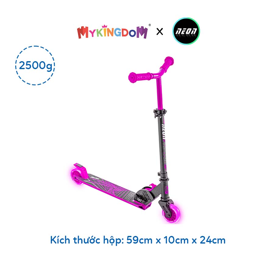 Xe Scooter Yvolution 2 Bánh Neon Vector Hồng 
 NT05P2