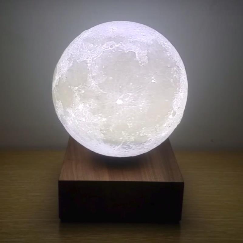 Đèn ngủ mặt trăng ML3D, Đèn mặt trăng 20cm, Đèn trang trí Moon Light 3D