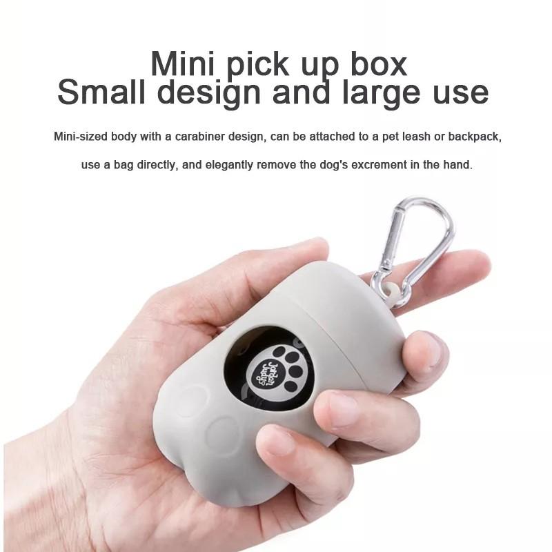 Hộp Túi Rác Xiaomi Thân Thiện Với Môi Trường Có Móc Dùng Khi Dắt Thú Cưng Đi Dạo Tiện Dụng