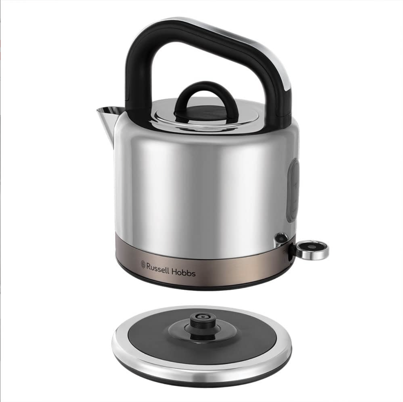 Ấm Siêu Tốc Russell Hobbs Distinctions 2400W 1.5L màu Titan -  Hàng Chính Hãng Nhập Khẩu Đức &amp; EU