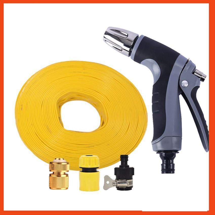 Bộ dây và vòi xịt rửa xe tưới cây tăng áp 7-10M 206817