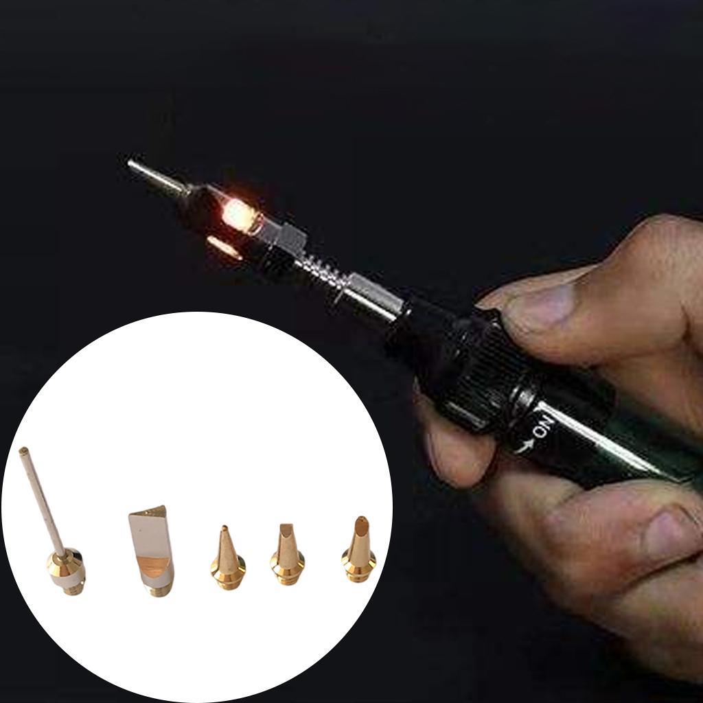 Gas Soldering Iron Kit Welding Repair for Circuit Board Soldering Iron Tip