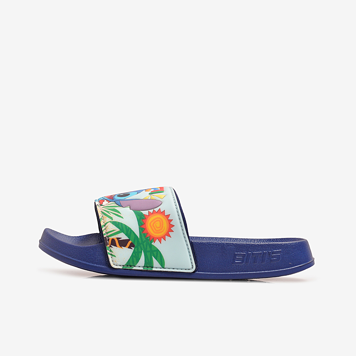 Dép STITCH phiên bản Disney Eva Phun Bé Trai Biti's BEB003697XNH (Xanh nhớt)
