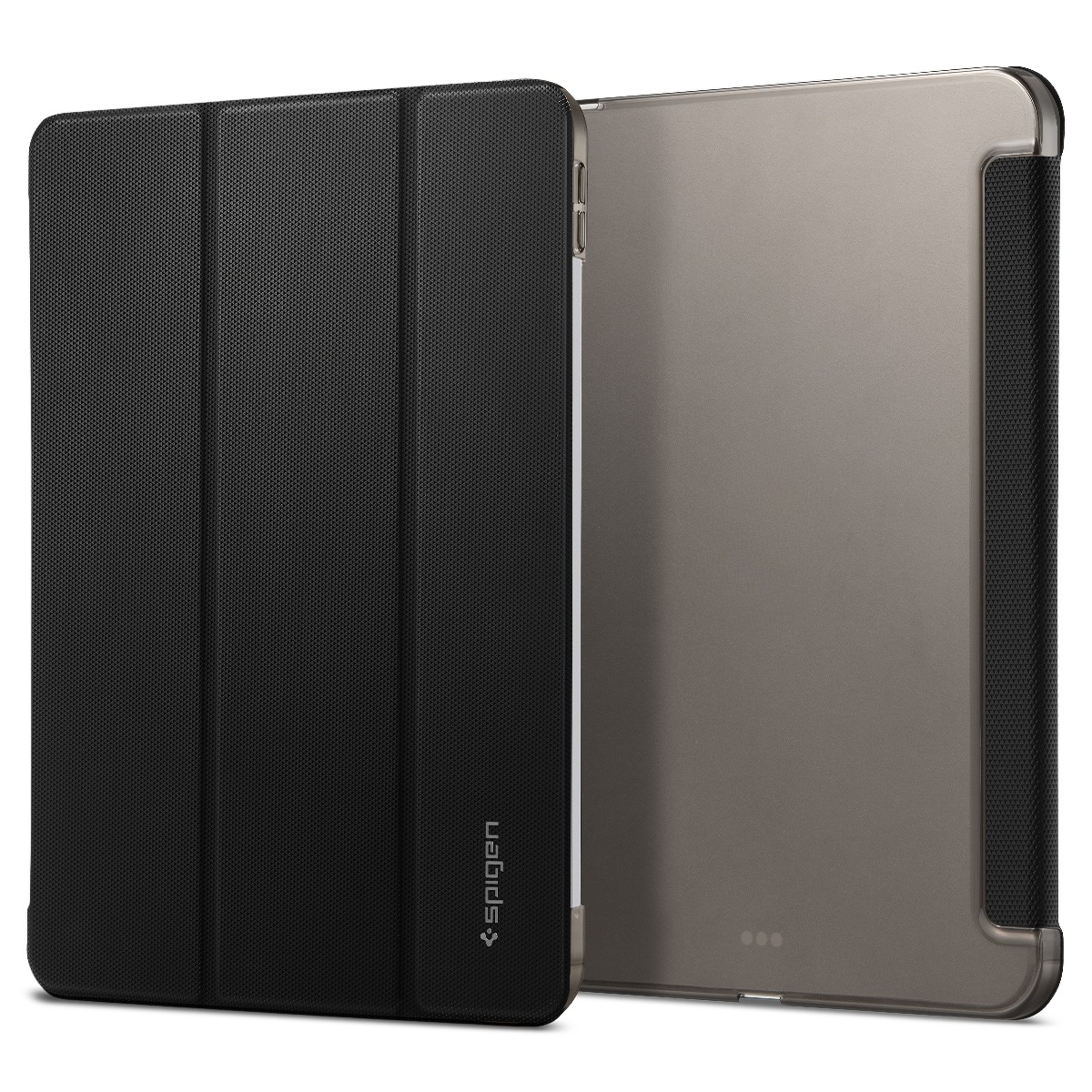 Ốp lưng Spigen Liquid Air Folio Black cho iPad Gen 10 10.9 - Thiết kế tỉ mỉ, chống sốc, gập đa năng - Hàng chính hãng