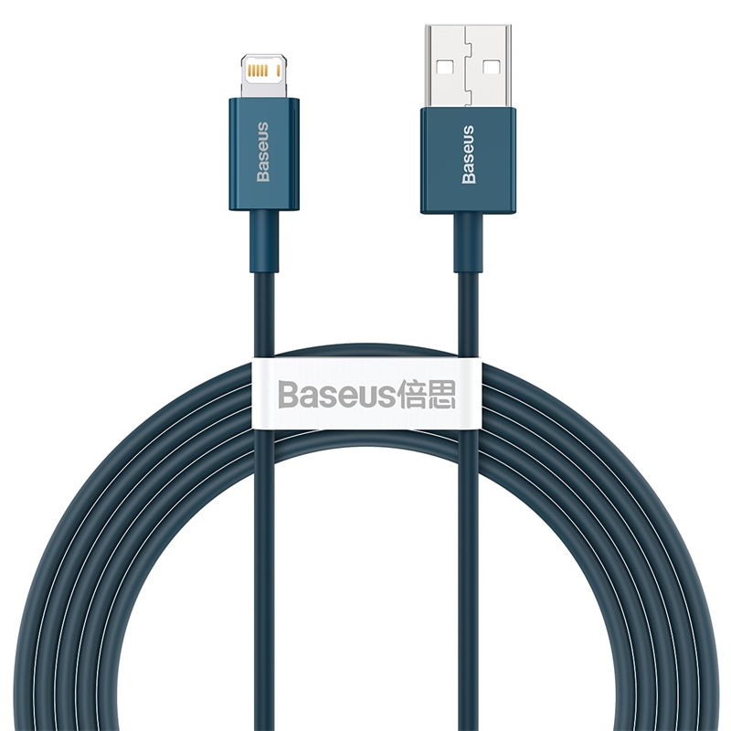 Cáp sạc Ln Baseus Superior Series Fast Charging Data Cable cho iPhone/ iPad (2.4A, 480Mbps, Fast charge, ABS/ TPE Cable) (Hàng chính hãng)