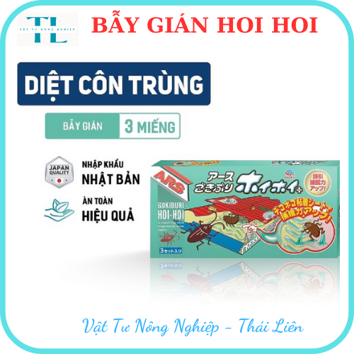 Bẫy gián Hoi Hoi hộp 3 miếng