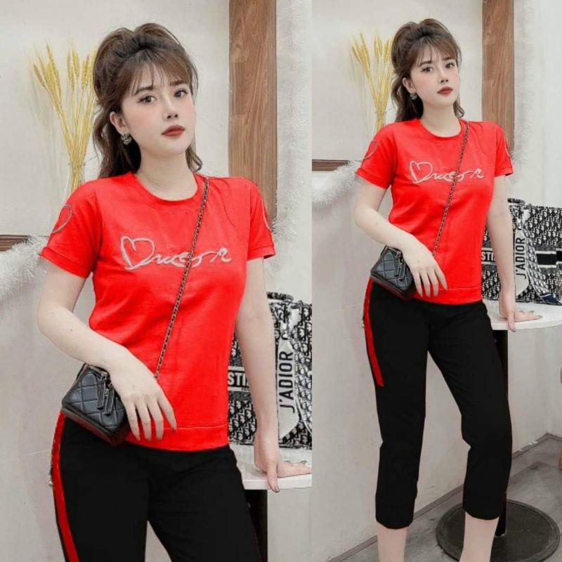 SÉT BỘ THỂ THAO LỬNG TIM THÊU
