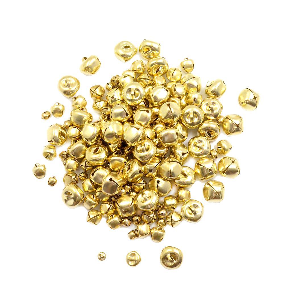 150Pcs 6/10/15mm Golden    Jewelry Making Charms Wedding Craft