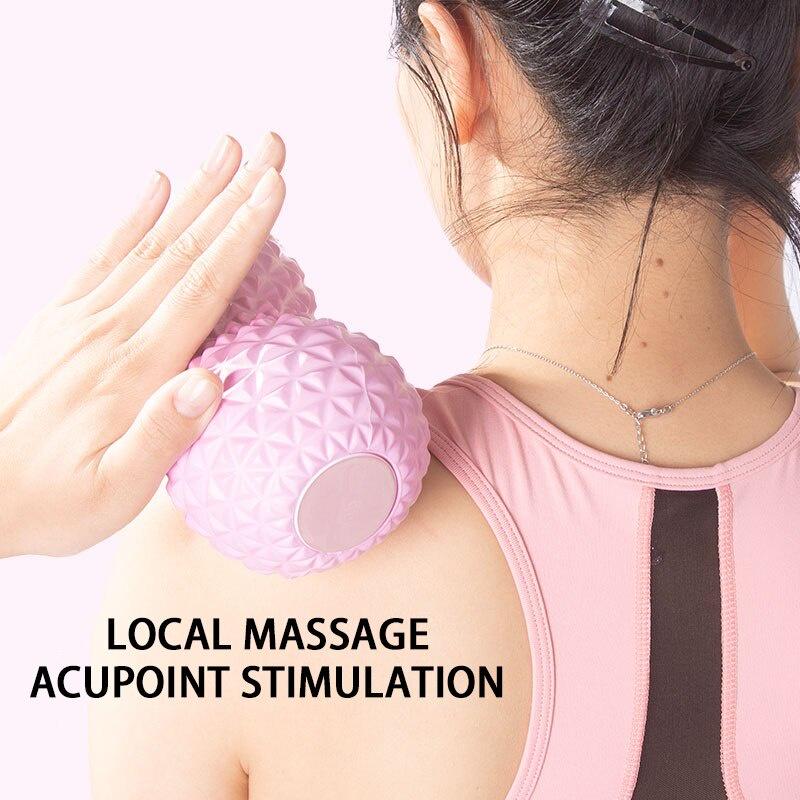 Peanut Massage Ball Light Fitness Exercise Fascia Massage Whole Body High Density Light Muscle Pain Relief Home Fitness