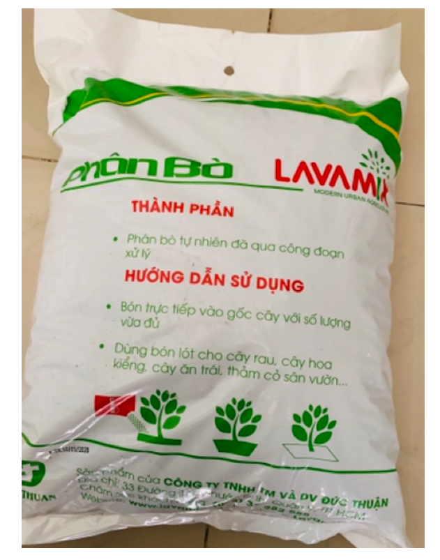 Phân bò đã qua xử lý 10dm3